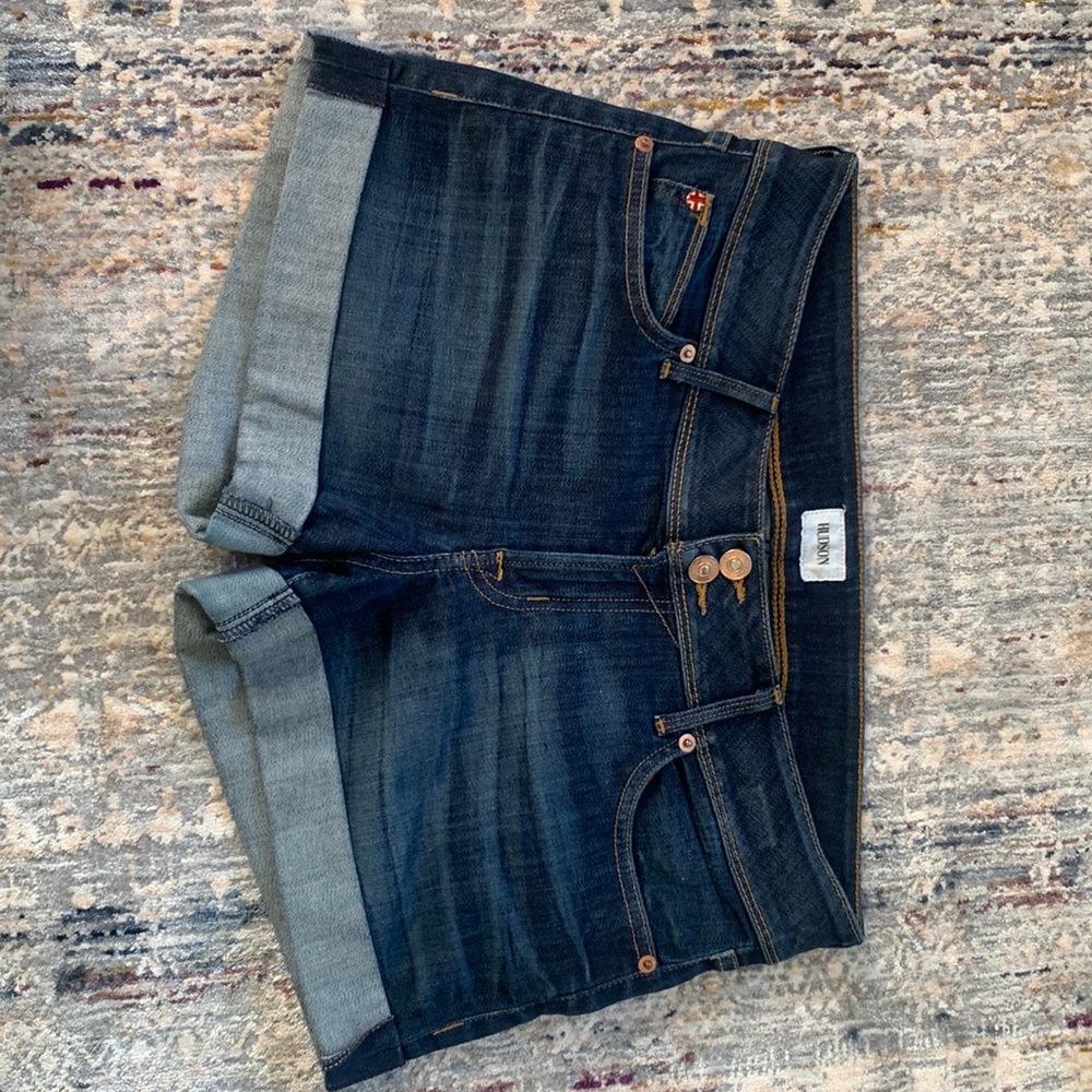 Hudson Jeans Croxley Denim Jean Short Icon Wash Size 29